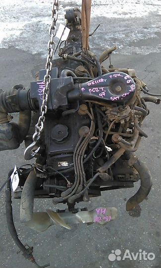 Двигатель в сборе двс mitsubishi delica P02T 4G92