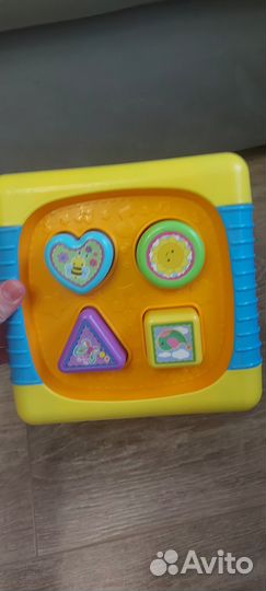 Развивающий кубик baby go большой