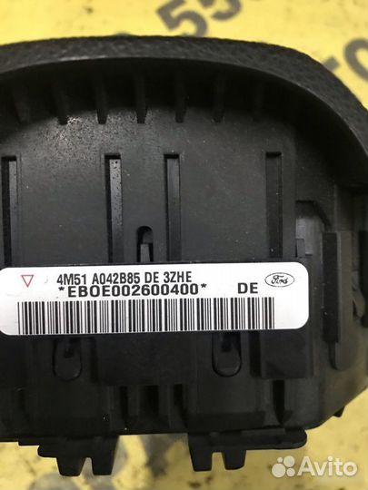 Подушка безопасности руля Ford Focus 2