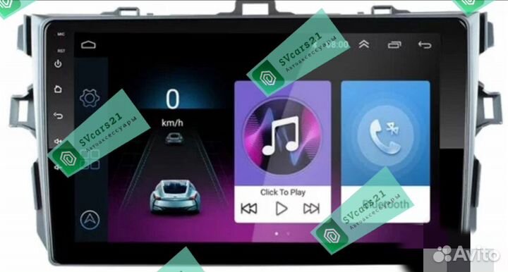 Тойота Королла E140/150 Android 1/32 9