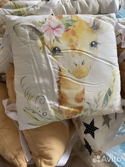 Бортики в детскую кроватку