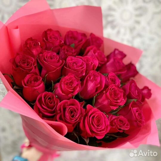 Цветы розы букет