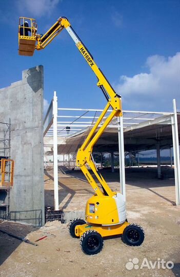 Аренда коленчатого самоходного подъемника