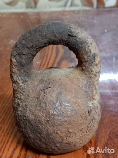 Царская3Ф.гиря с клеймом.19век