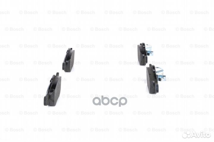 Колодки тормозные дисковые перед 0986424558