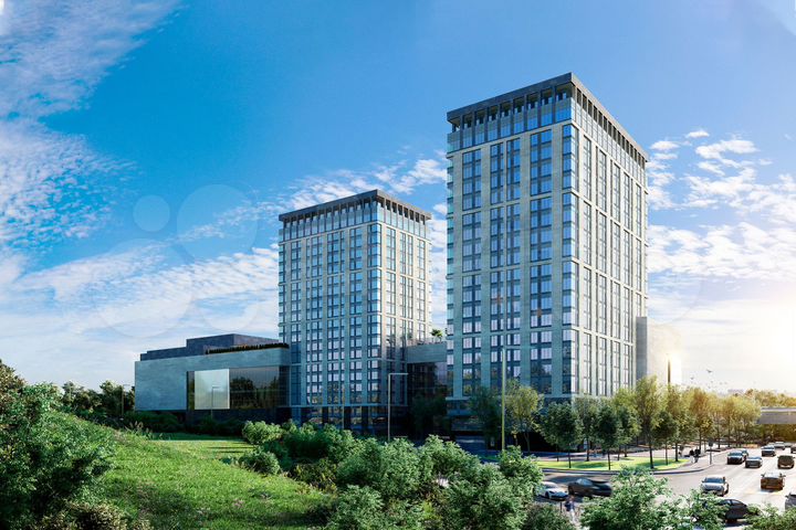Апартаменты-студия, 34,7 м², 17/21 эт.