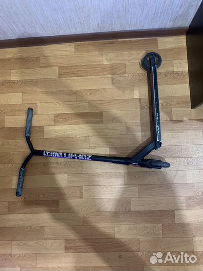 Трюковой самокат reaction Stunt 3.0, 110 мм Черный