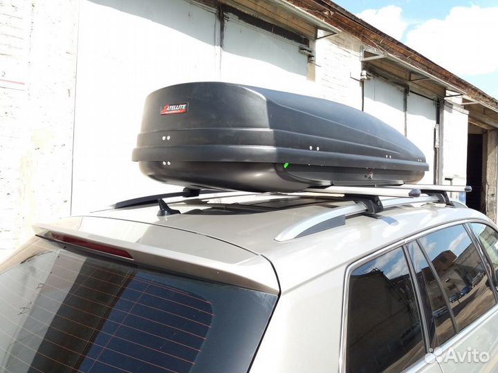 Бокс Сателлит 500 литров черный матовый прокат