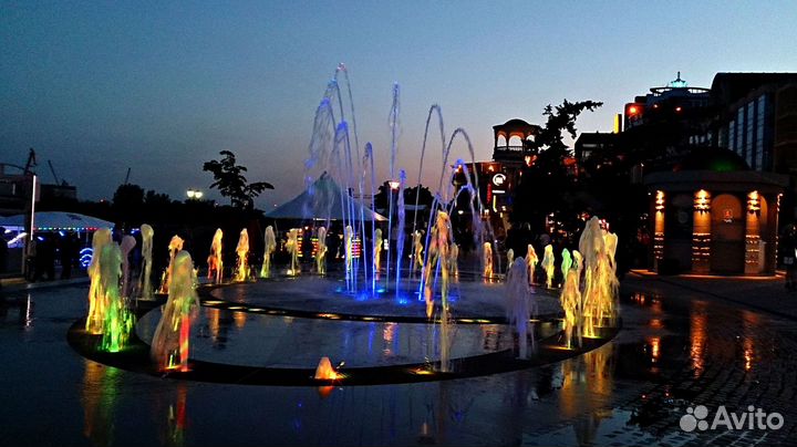 Светомузыкальный фонтан