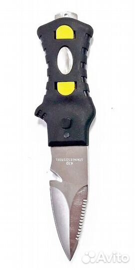 Нож для дайвинга Dive 3 Blunt Black