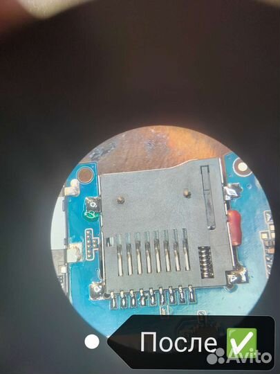 Замена разъёма micro sd