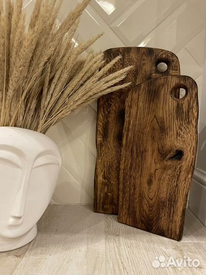 Разделочные доски из цельного массива дуба