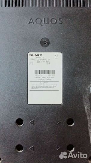 Телевизор Sharp aquos 26