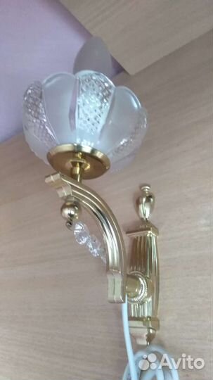 Хруст. бра Б.У