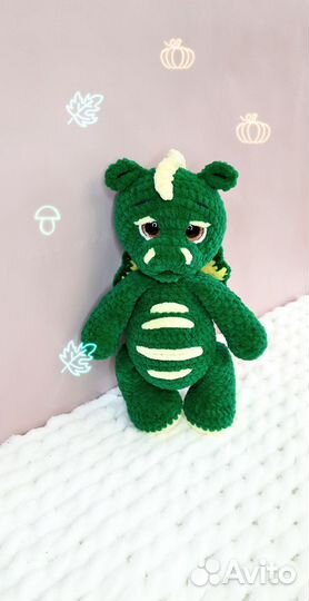 Вязаные игрушки дракон