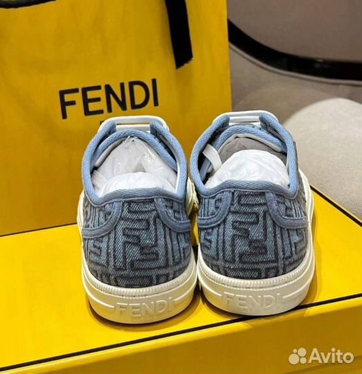 Кеды fendi match женской