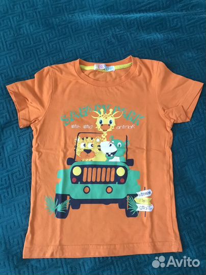 Футболки для мальчика 110 см