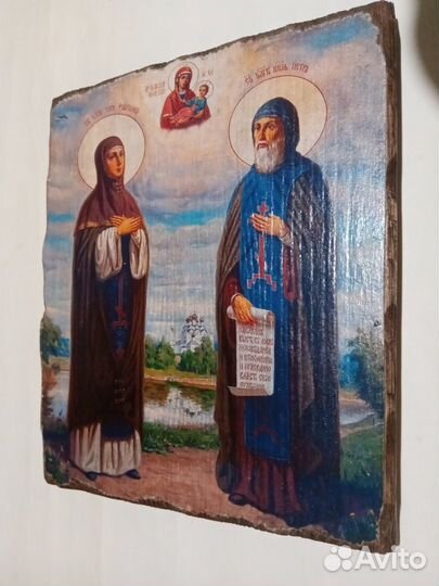 Иконы св блг Петр и Феврония