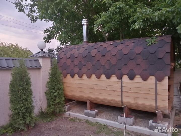 Баня бочка