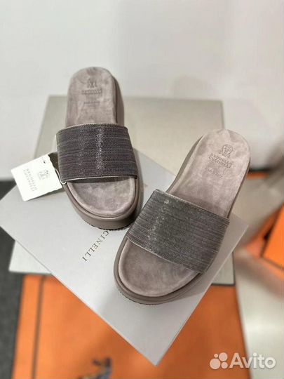 Шлепки Сланцы Brunello Cucinelli Размер 36-41