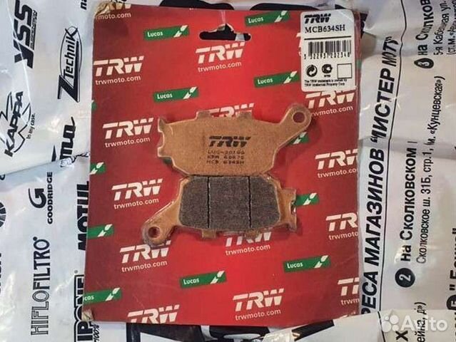 Тормозные колодки TRW mcb634sh купить в Москве TRW | Авито