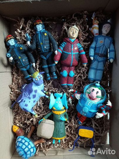 Тайна третьей планеты, ватные игрушки