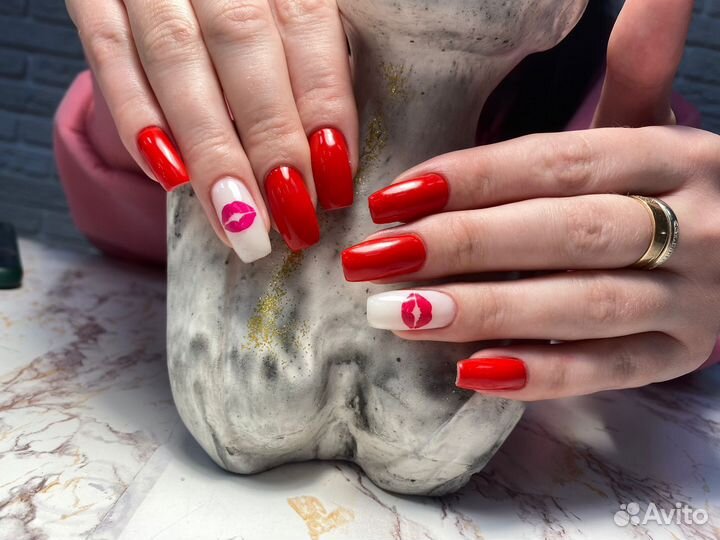 Маникюр с покрытием гель лак