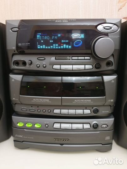 Музыкальный центр kenwood rxd 550w