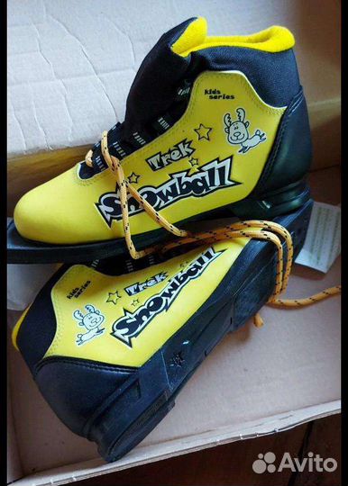 Лыжные ботинки детские