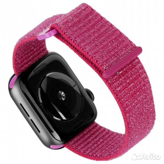 Ремешок Case-Mate Nylon Apple Watch 42-45mm Pink
