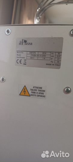 Электрический тестомес спиральный