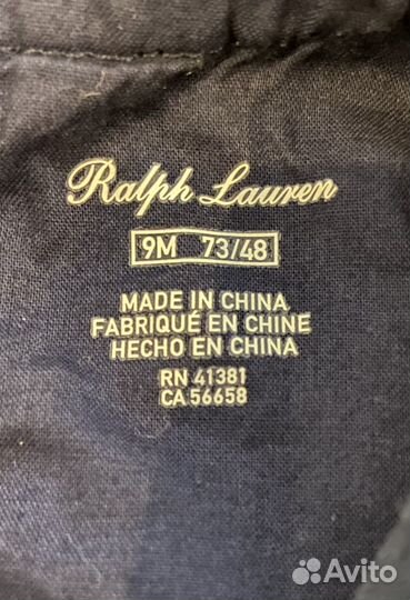 Платье для девочки ralph lauren