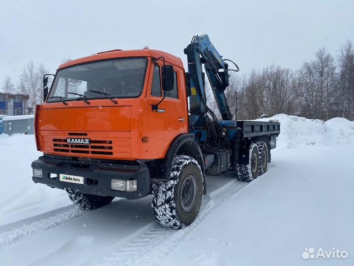 КАМАЗ 43118 с КМУ, 2011