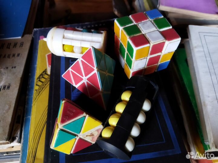 Головоломка детская пирамидка кубик рубик СССР