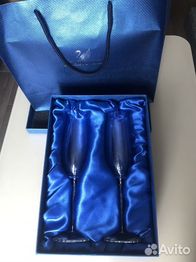 Бокалы swarovski