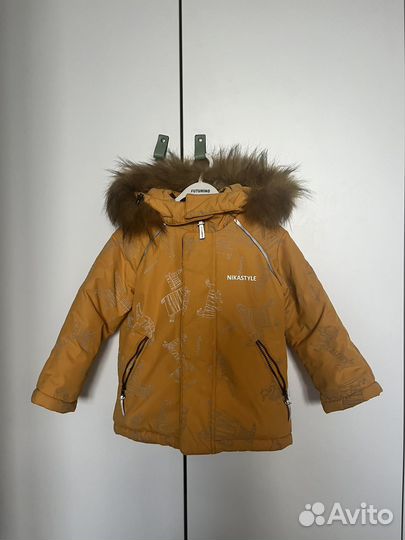Куртка зимняя для мальчика 110