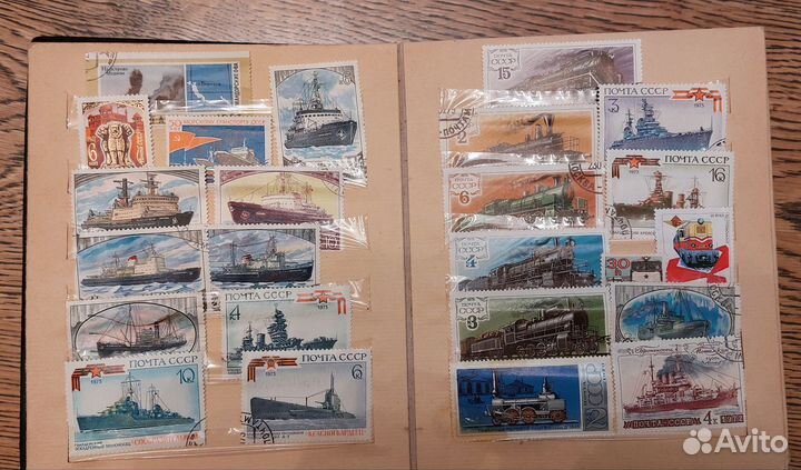 Колекция почтовых марок разных стран