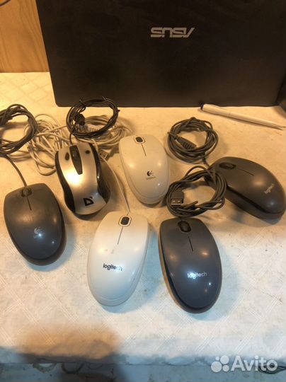 Мышки usb разные и клавиатуры есть