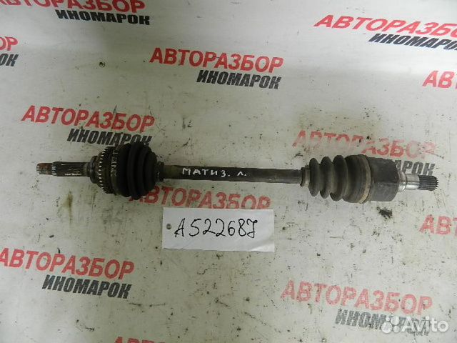 Полуось передняя левая для Daewoo Matiz