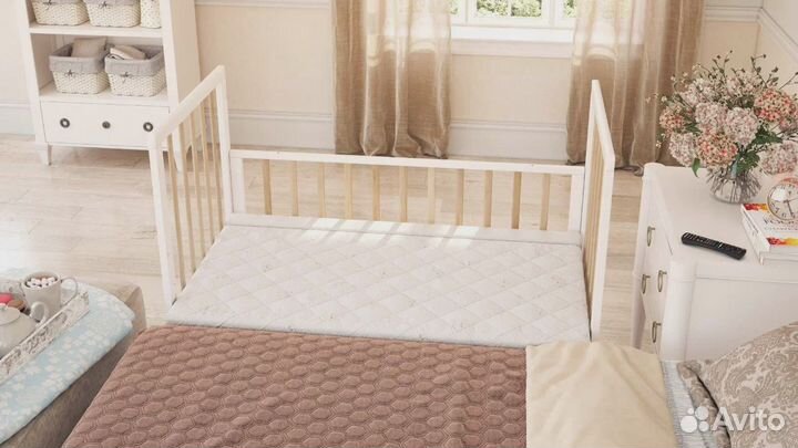 Кроватка Wundermobel MultiSleep Klassik Белая