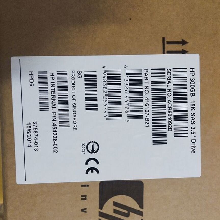 [416127-B21/416248-001] Жесткий Диск Hp 300gb