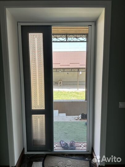 Раздвижная москитная сетка плиссе