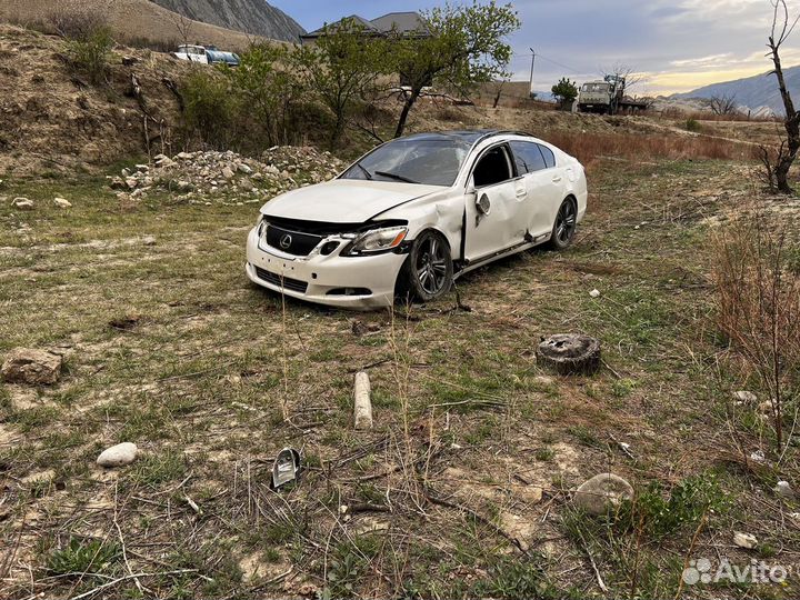 Lexus GS 4.3 AT, 2008, битый, 286 000 км