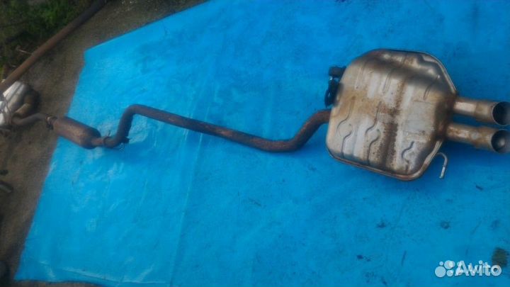 VW Passat B6 Глушитель банка