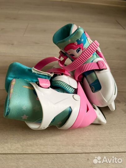 Коньки детские раздвижные 30 33