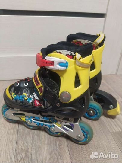 Роликовые коньки детские раздвижные