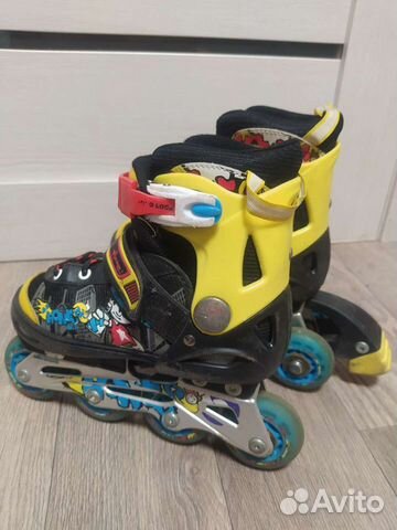 Роликовые коньки детские раздвижные