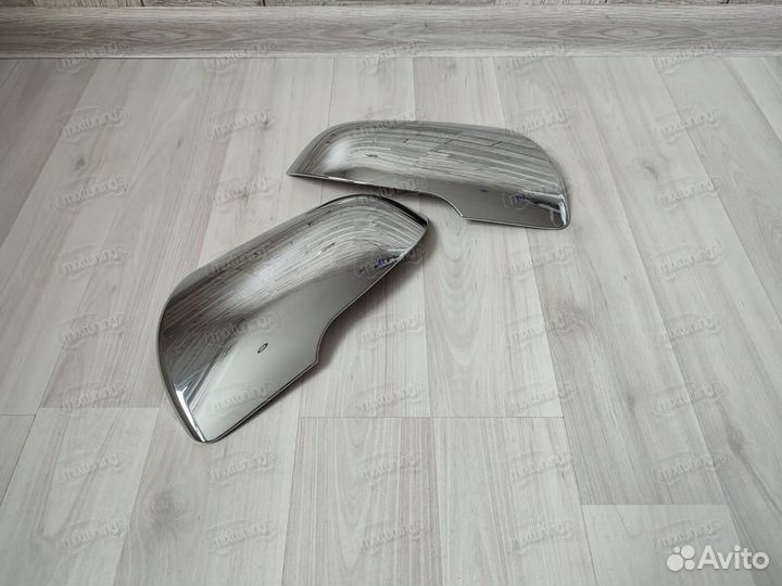 Накладки на зеркала Hyundai Creta 2016-2020 (хром)