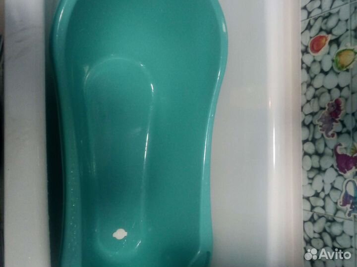 Продаю ванню, ковшик,и горку б/у 3 месяца