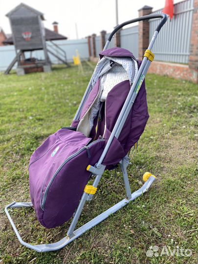 Санки коляска ника